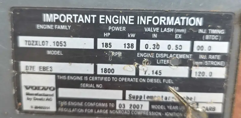2007 Volvo EC240B LC photo 120
